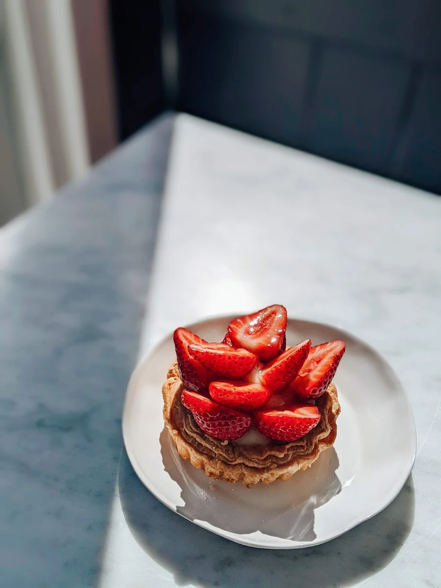 Strawberry Custard Tarte, Tarte Beach House