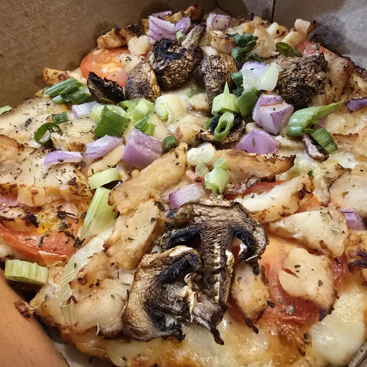 Personal Size Chicken Pizza
