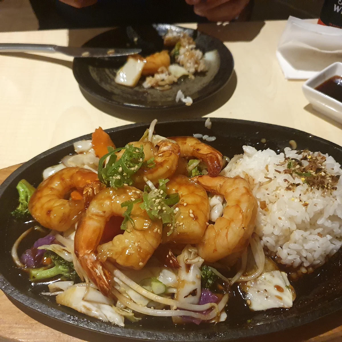 Teriyaki Prawns, Miku Japanese Restaurant