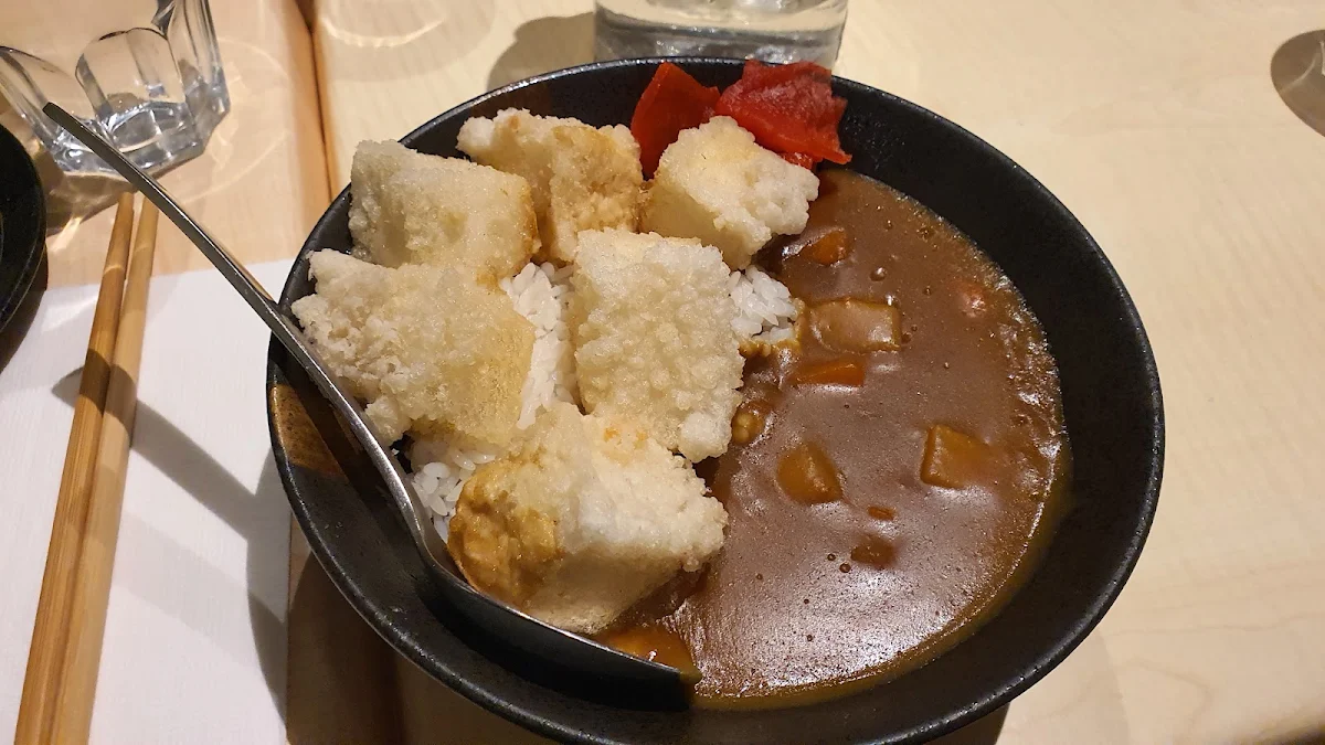 Tofu Curry Don, Miku Japanese Restaurant