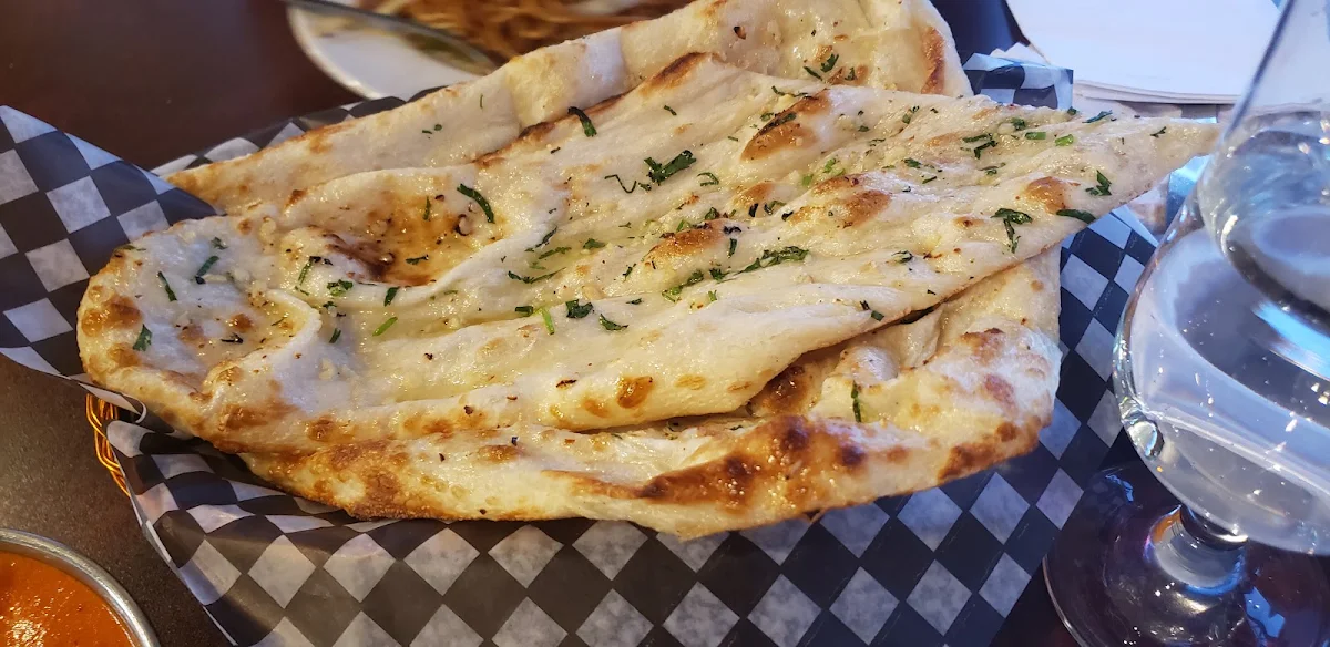 Honey Garlic Naan