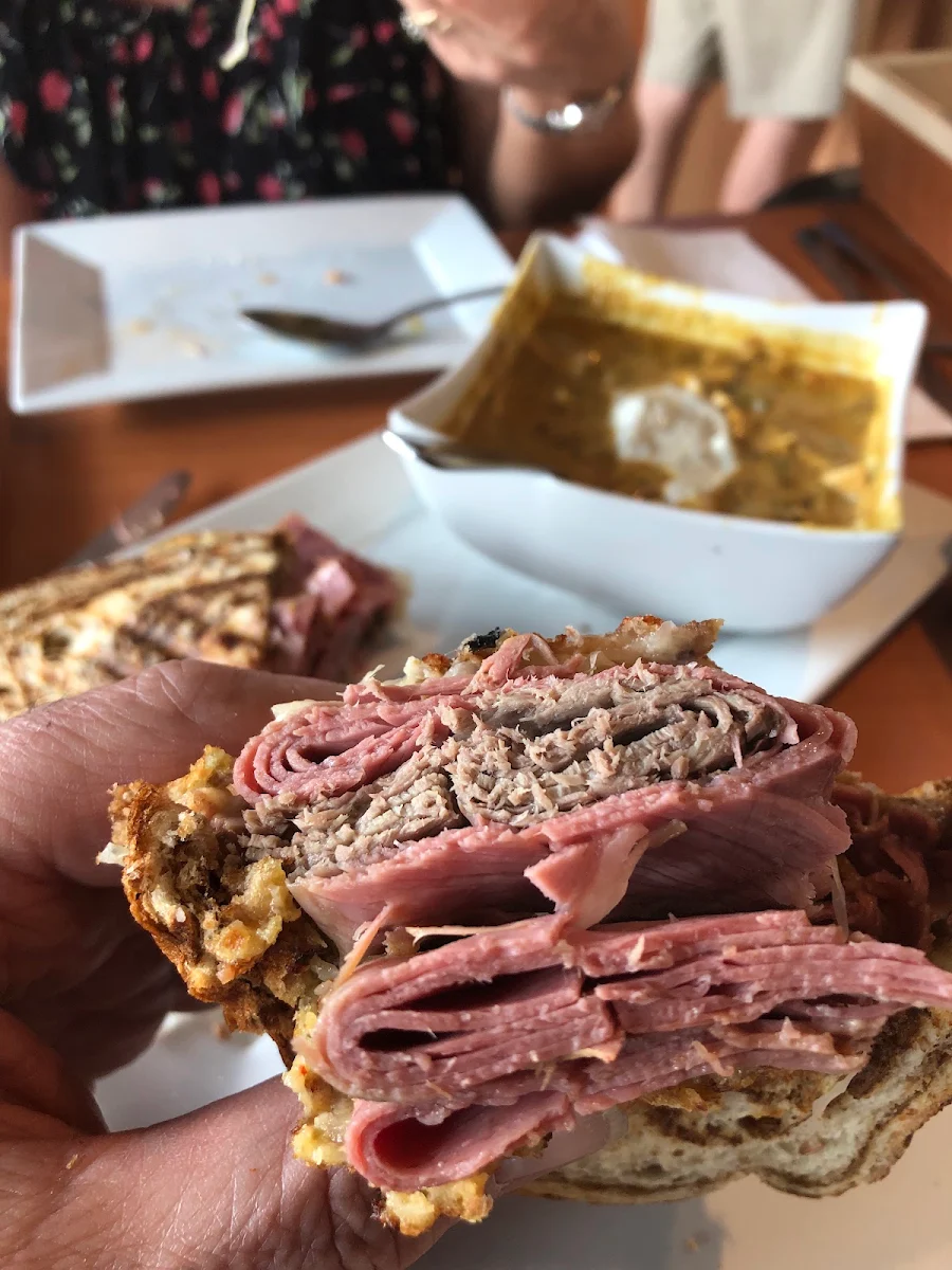 Smoked Meat of Montreal Sandwich