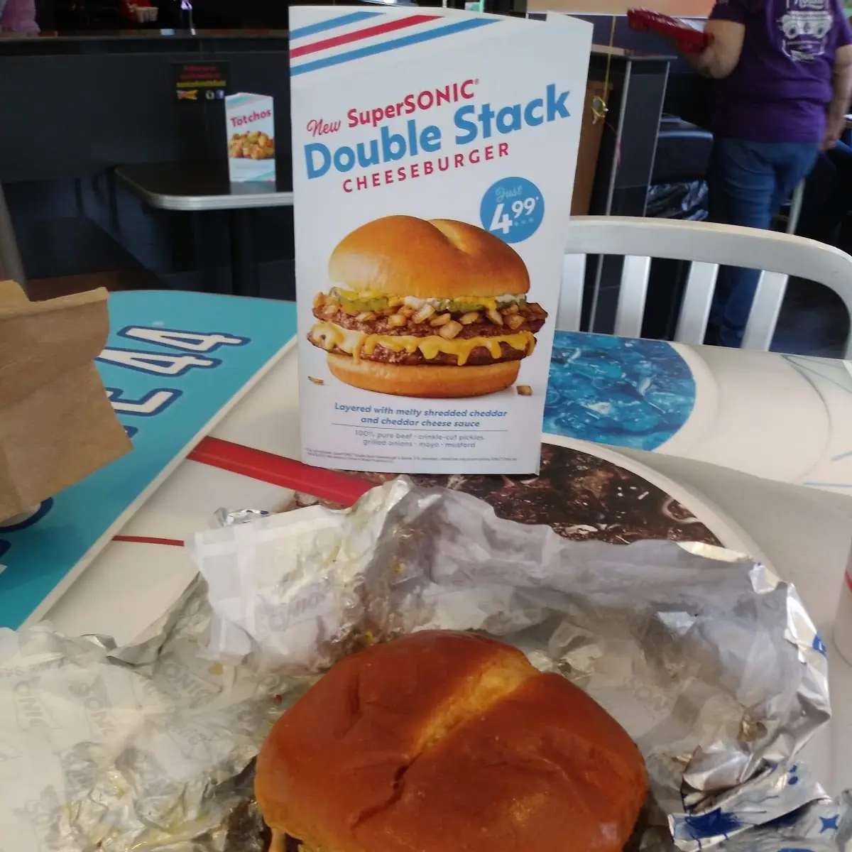 Double Stack Cheeseburger