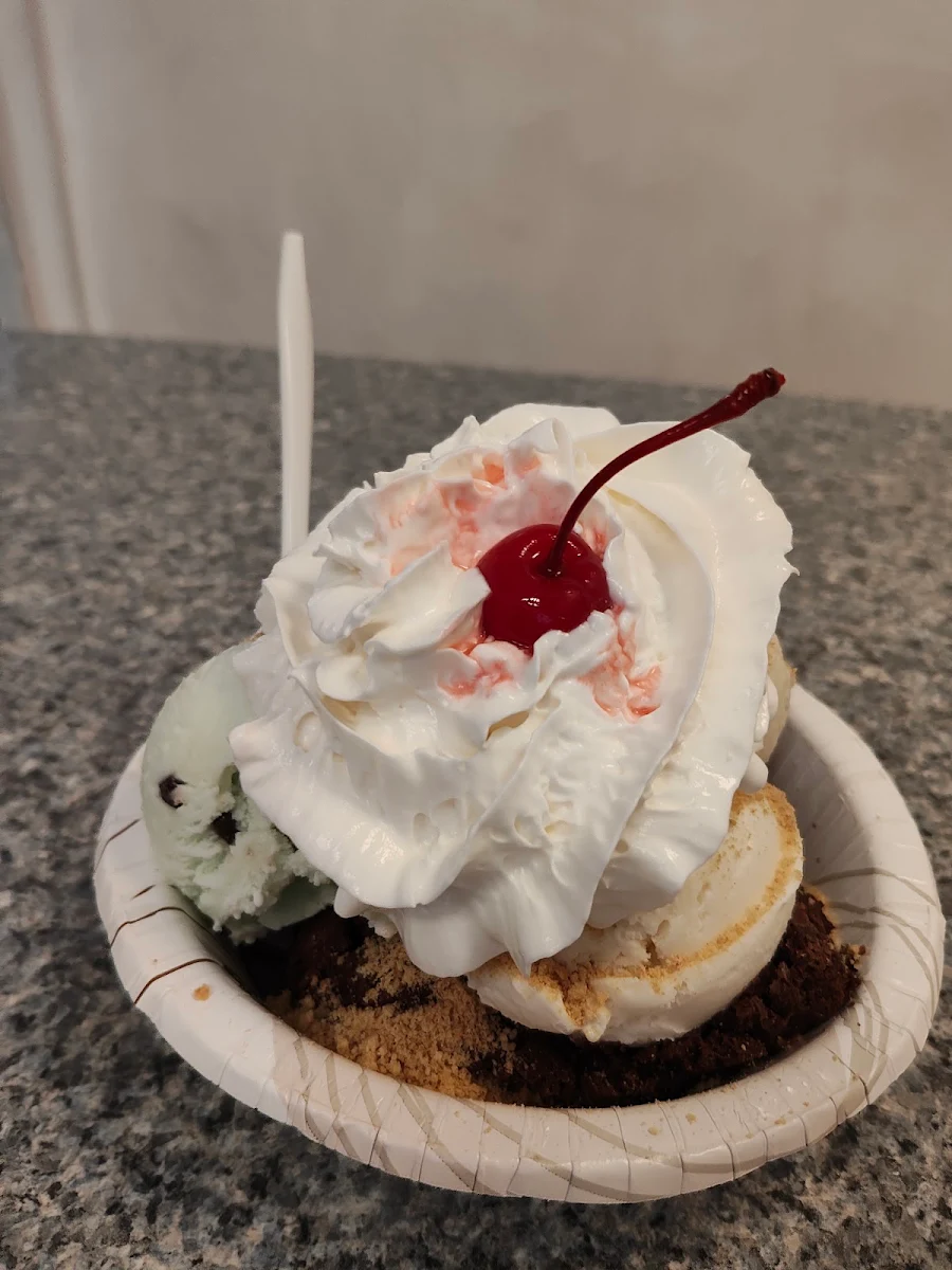 Chocolate Oreo Cherry Italian Ice