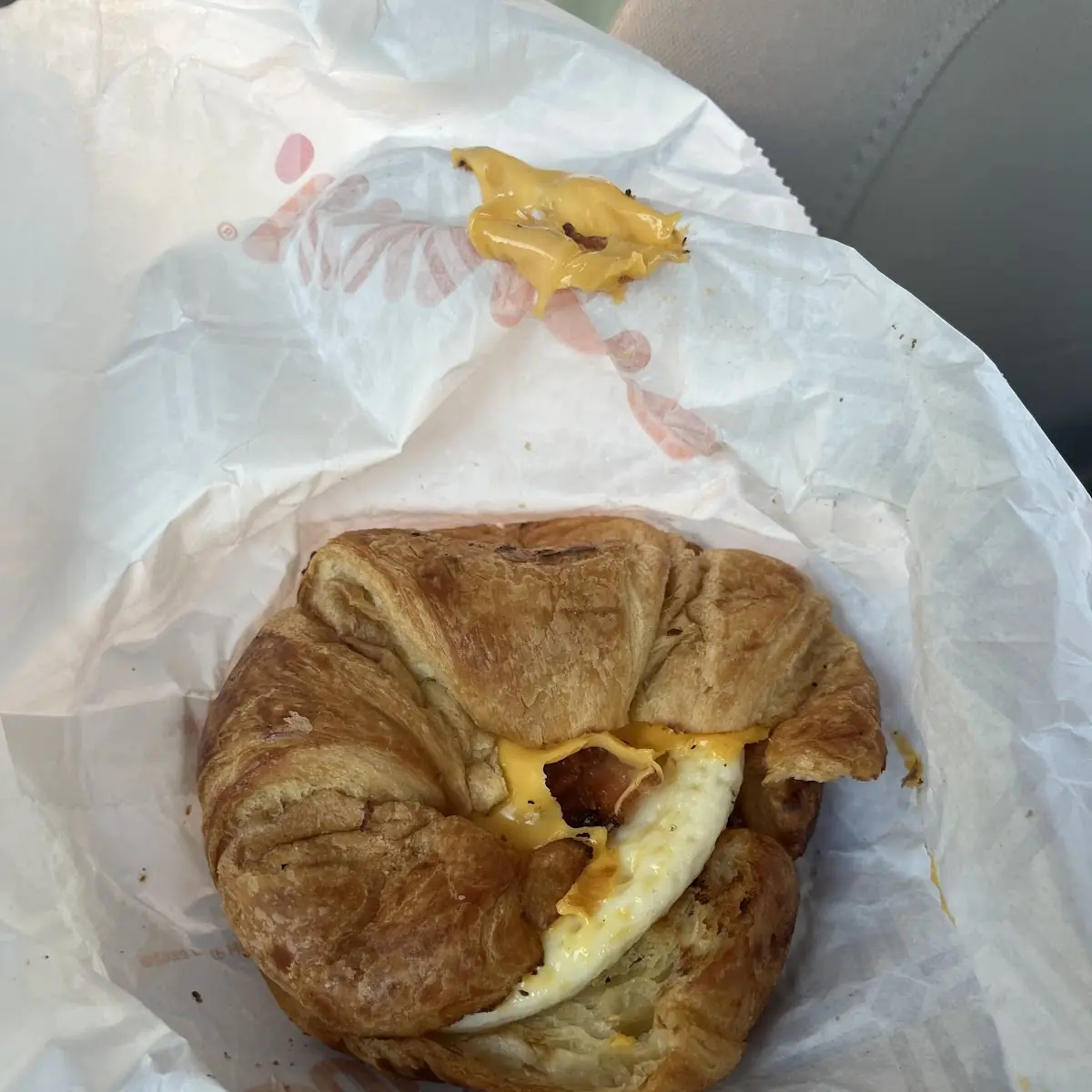 Bacon Egg Cheese Croissant