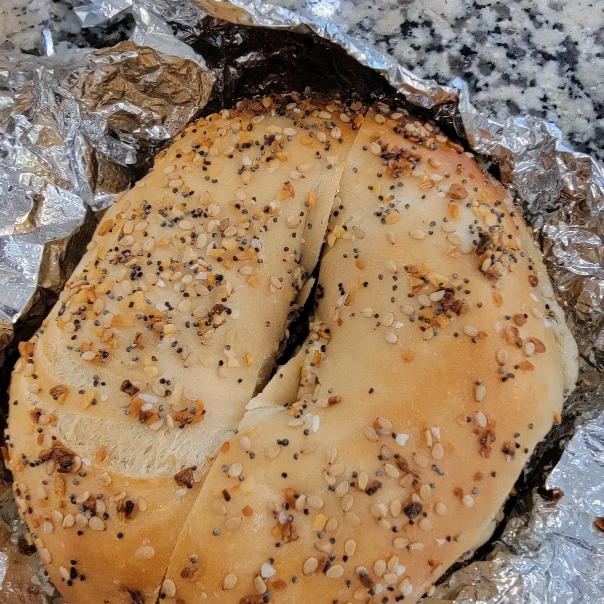Everything Bagel with Cream Cheese
