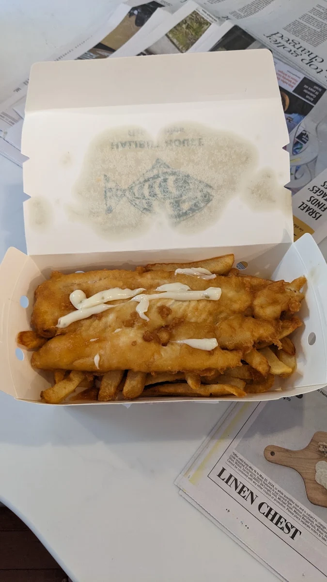Haddock and Fries Dinner