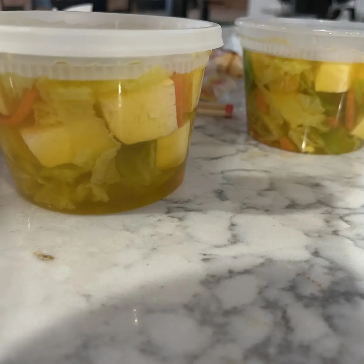 Vegetable Tofu Soup