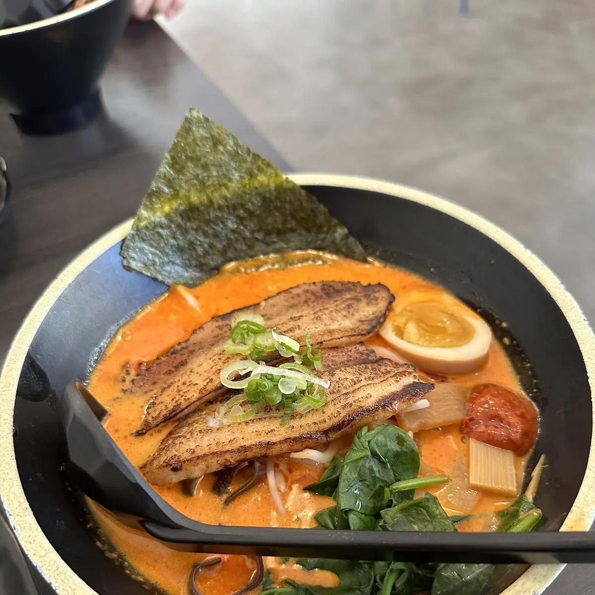 Spicy Tonkotsu Ramen with Pork Belly
