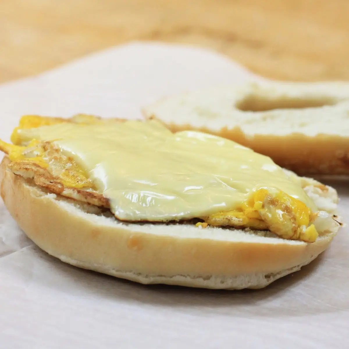 Fresh Egg White and Cheese
