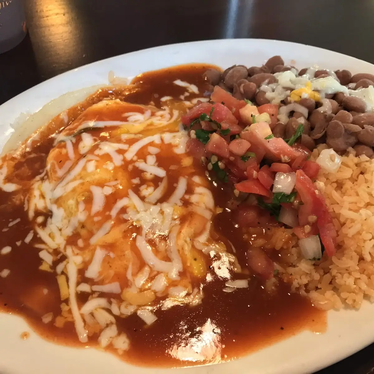Two Enchilada or Relleno Plate