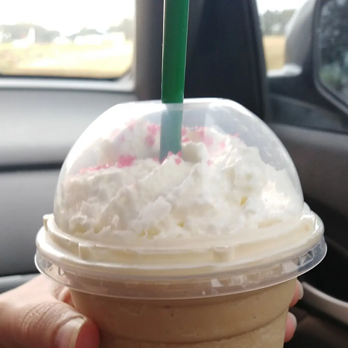 Toasted White Chocolate Mocha Frappe