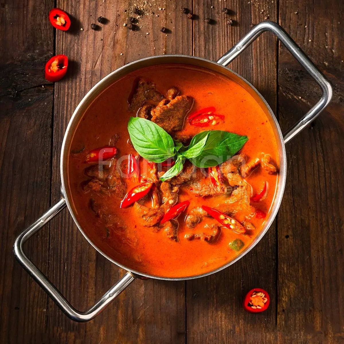 CS4. Red Curry Seafood