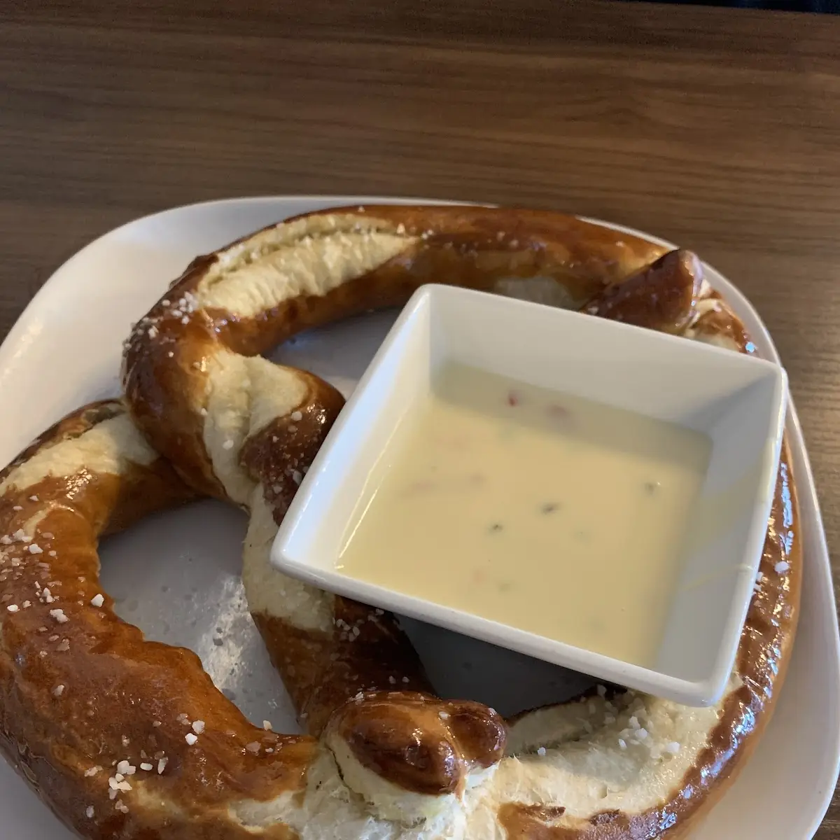 Pretzel Stix (3) with queso