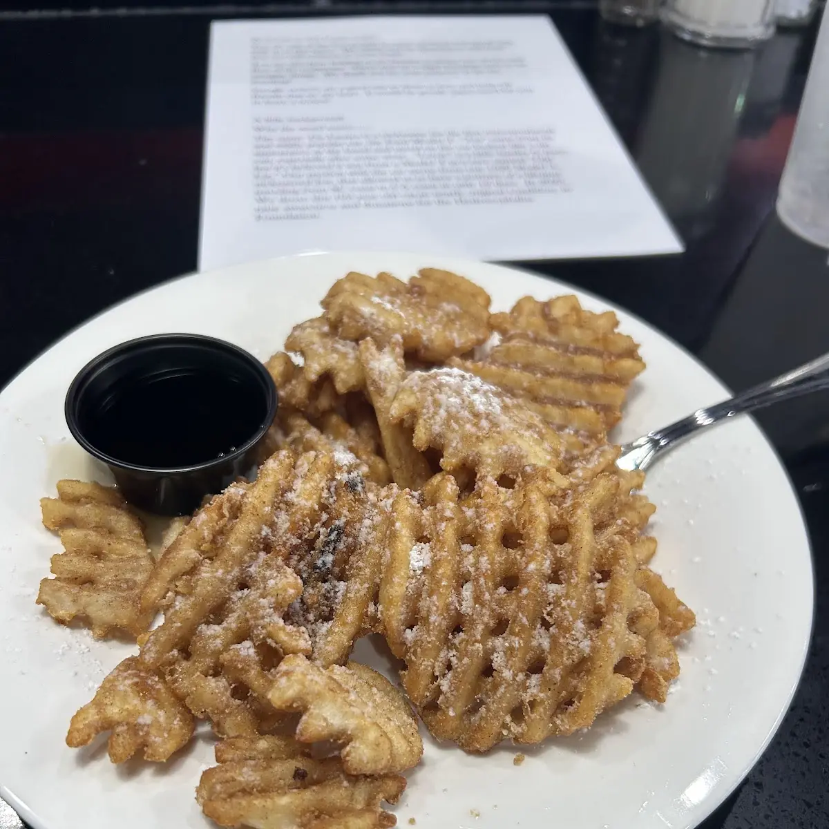 Waffle Flavored Waffle Fries