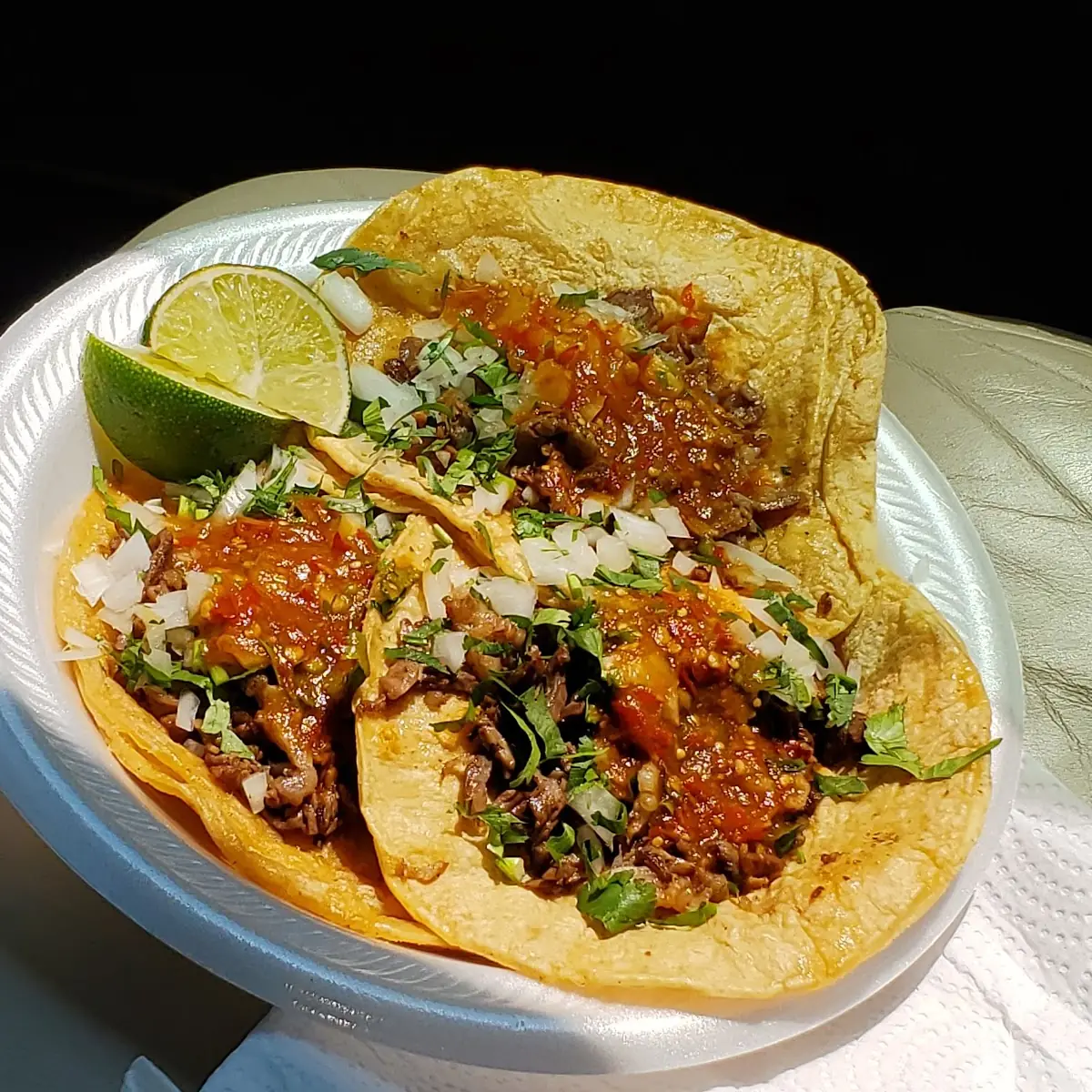 Tacos De Carne Asada Taco