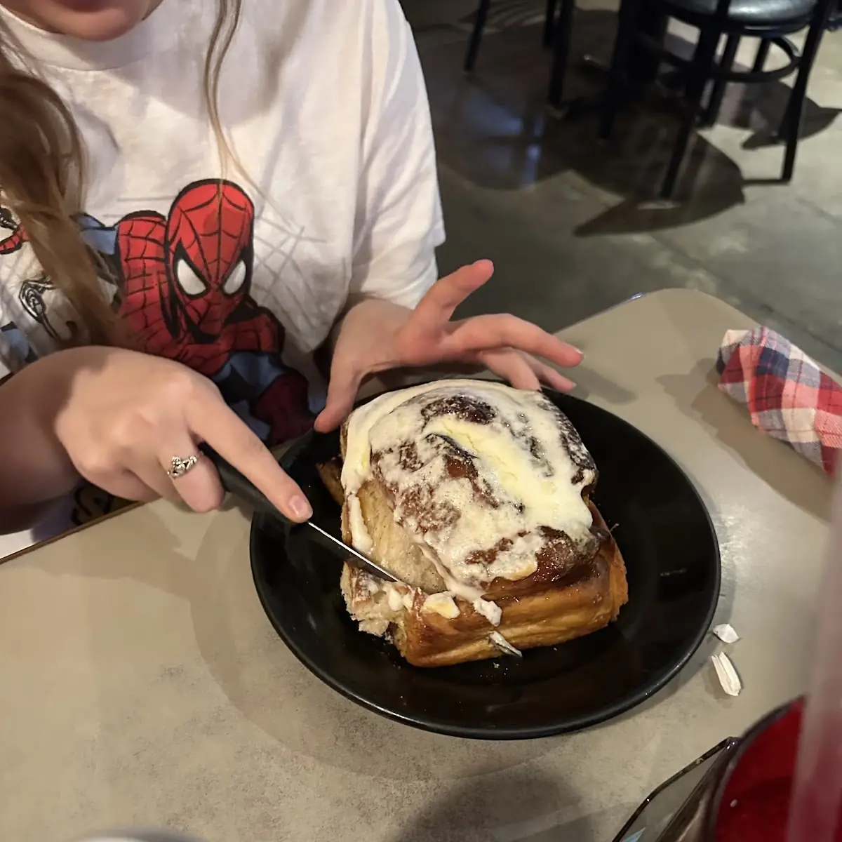Big Warm Cinnamon Roll