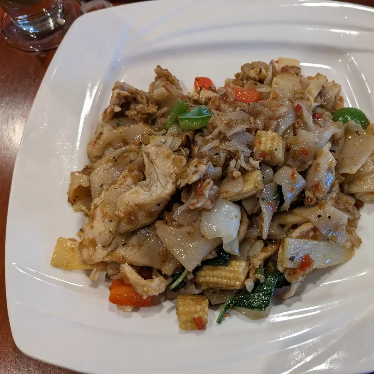 Drunken Noodles with Chicken