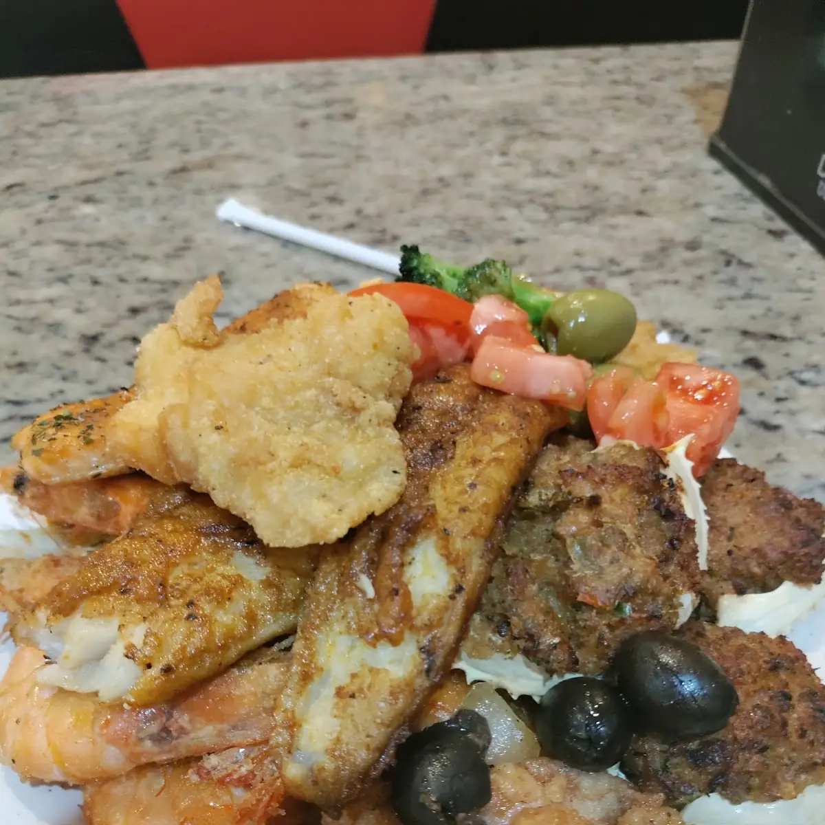 Stuffed Crabmeat Fried Rice