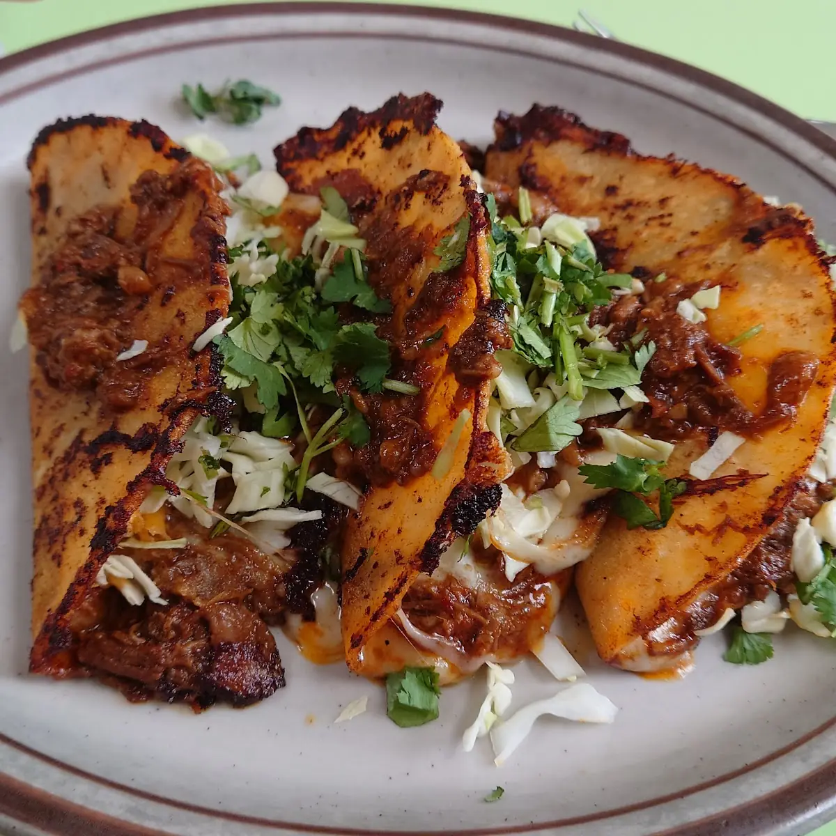 3 Queso Birria Tacos