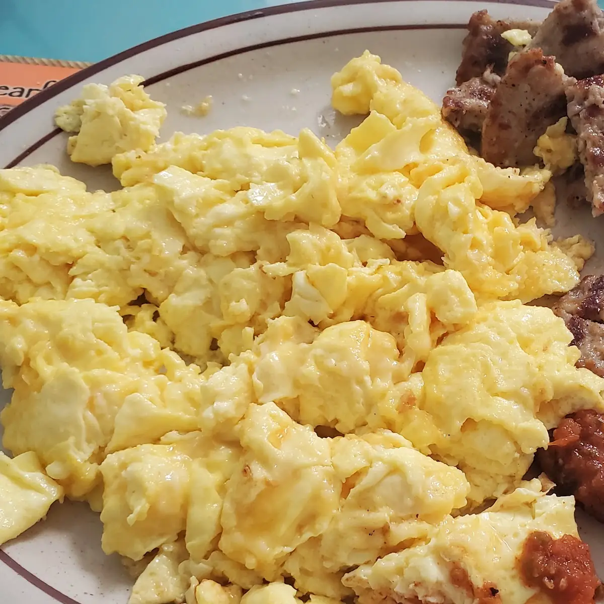 Sausage and Scrambled Eggs