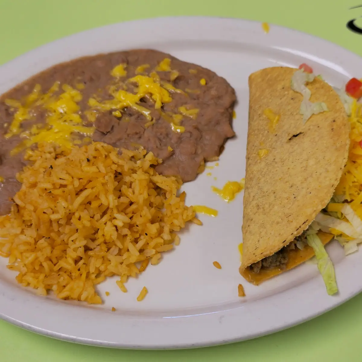 The 21 Ground Beef Taco