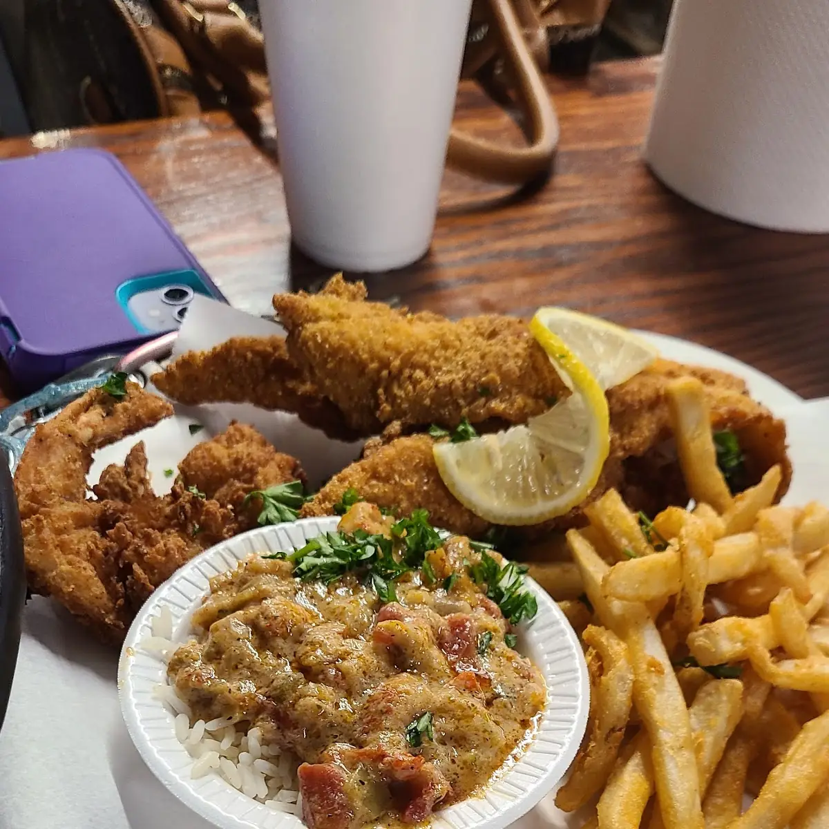 Crawfish Etouffee