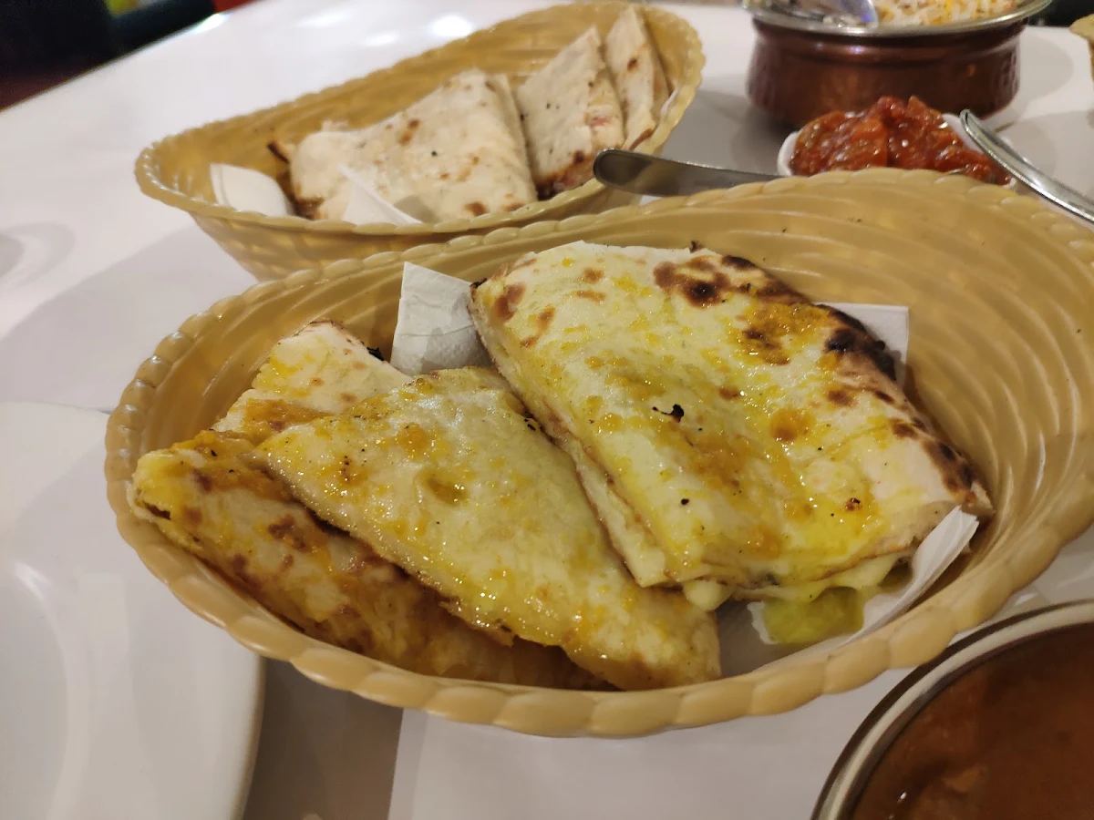 Cheese Garlic Naan, Flavor Of India