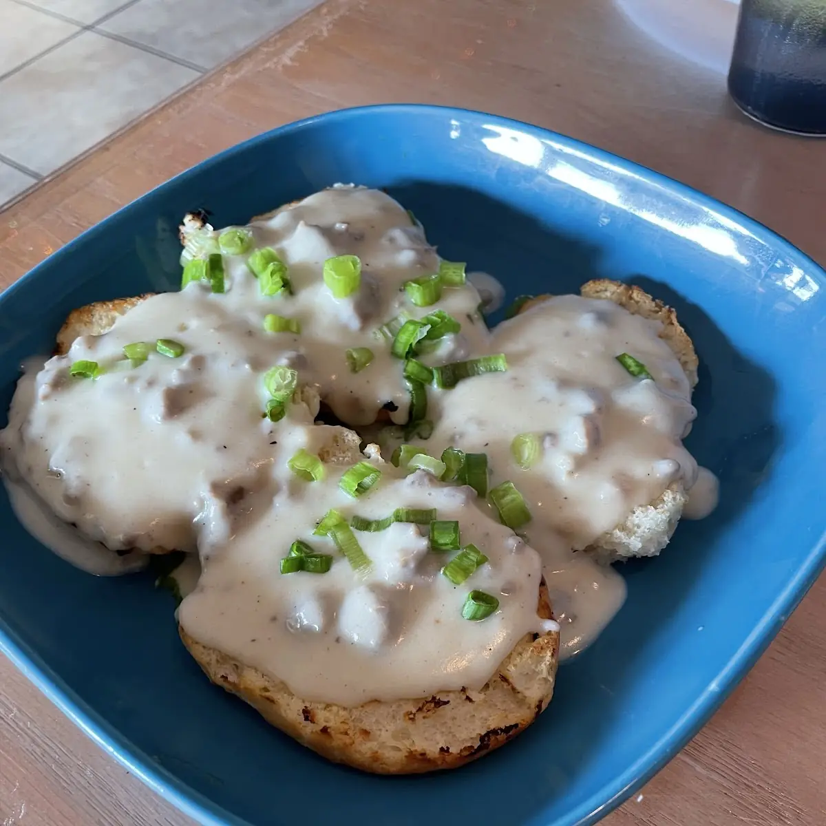 1/2 Biscuits and Gravy