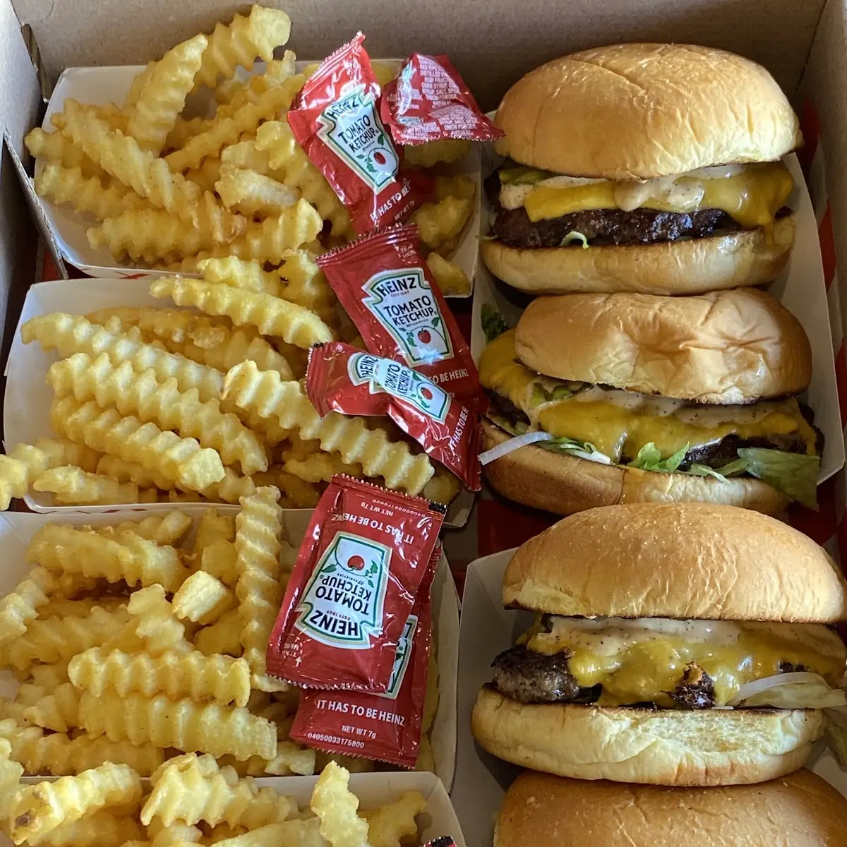 4x4 Cheeseburger Combo Box