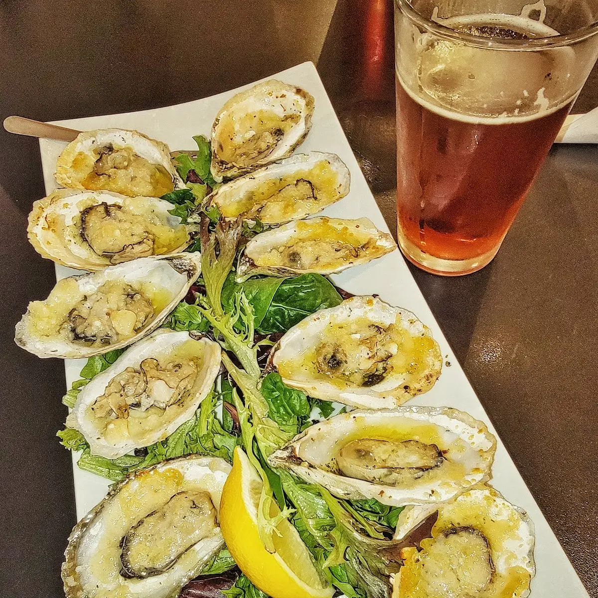 Garlic Parm Oysters