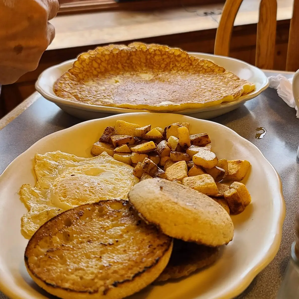 Plate Sized Pancakes