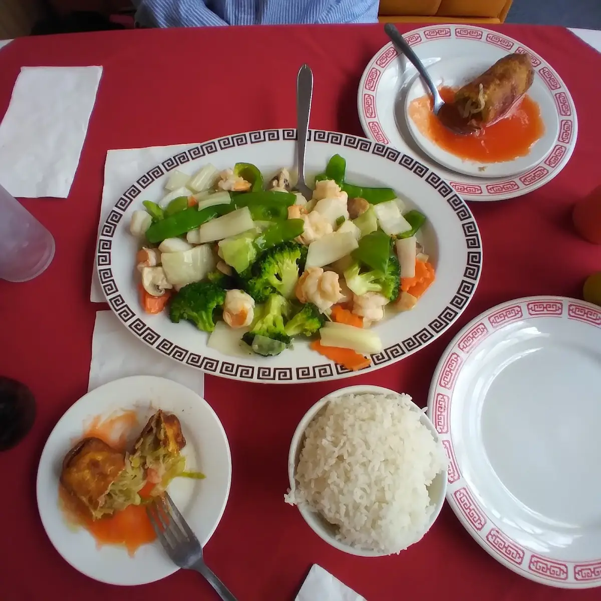 Mixed Vegetables with White Rice