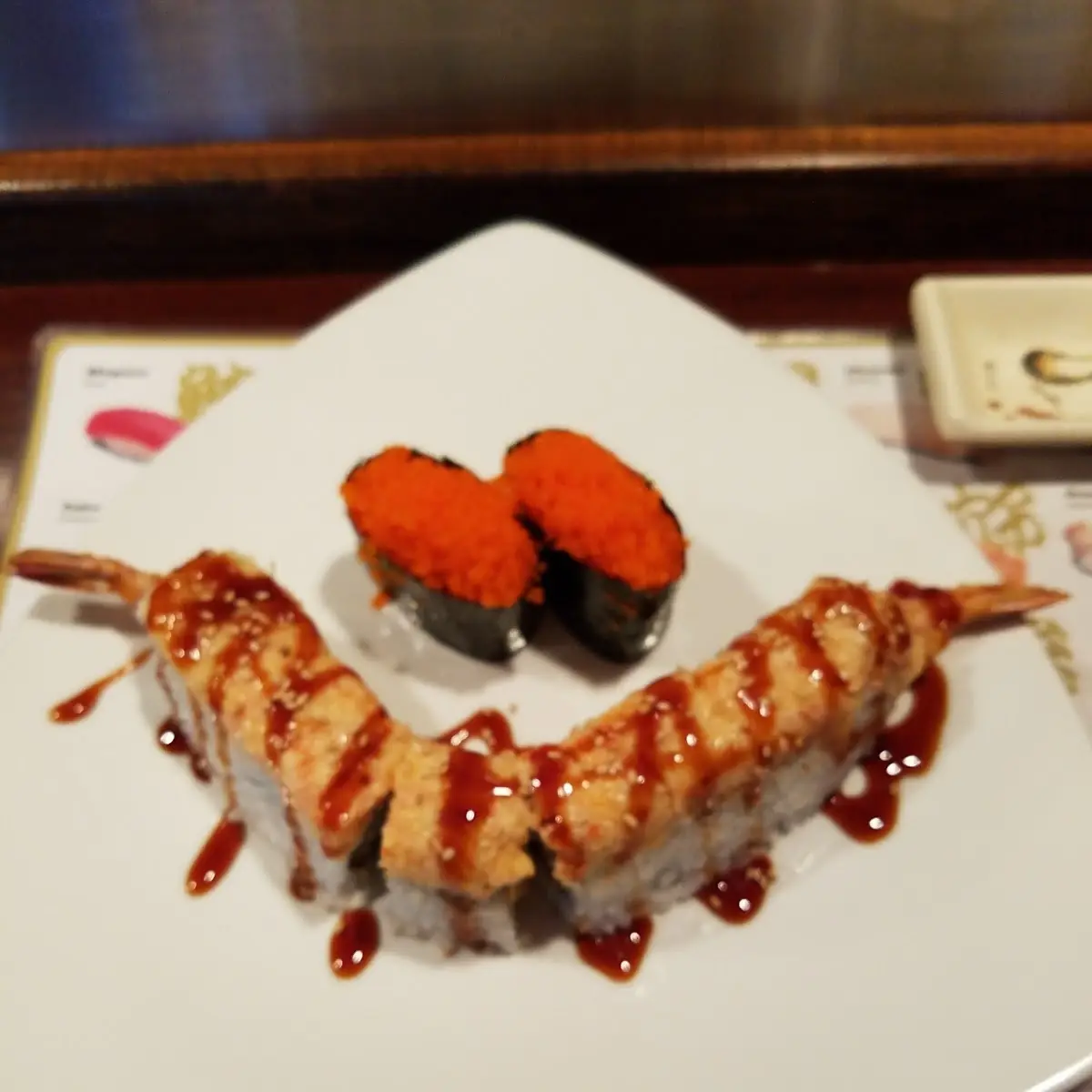 Egg Shrimp Lobster Tempura Roll