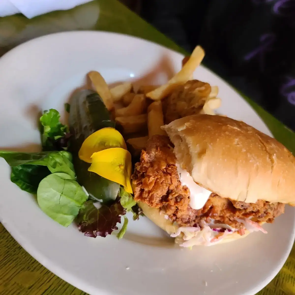 Country Fried Steak Chicken Sandwich
