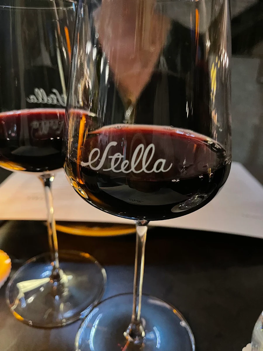 Sparkling Water, Stella Restaurant and Bar