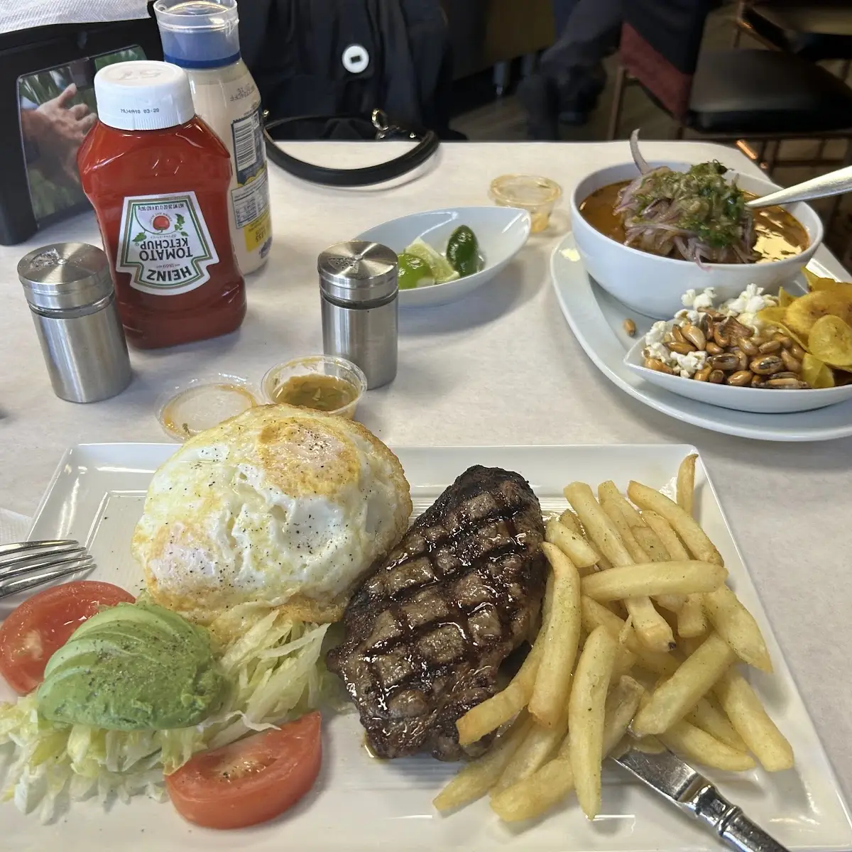 Churasco Steak & Eggs Any Style