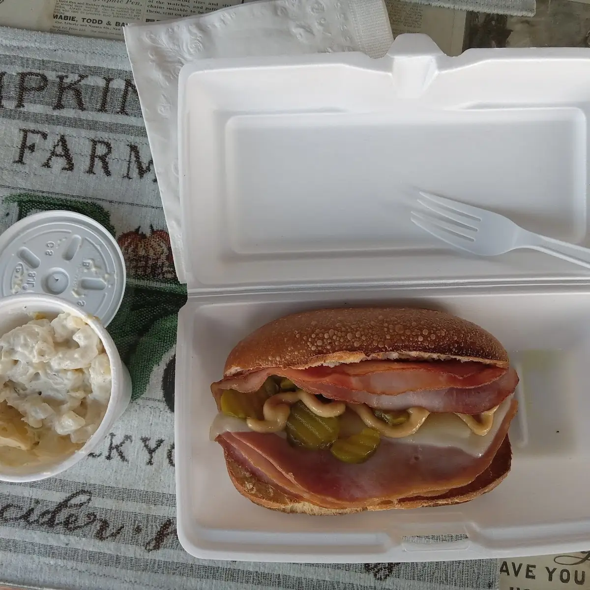 Ham and Cheese Sub