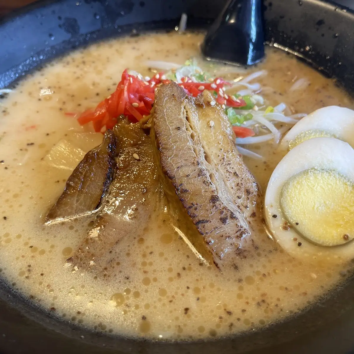 Black Tonkotsu Ramen