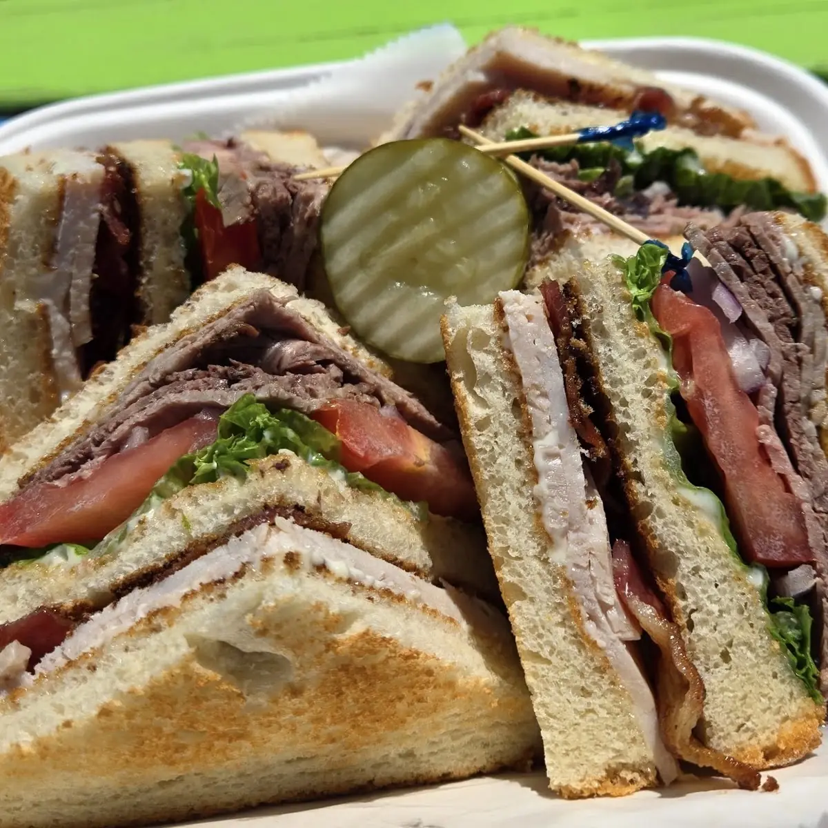 Triple-Decker Club Sandwich