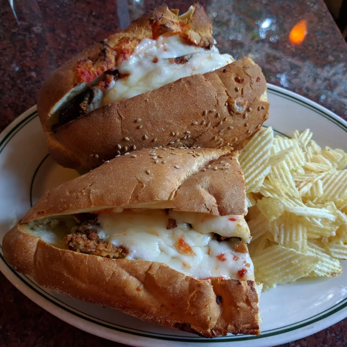 Eggplant Parm Sub