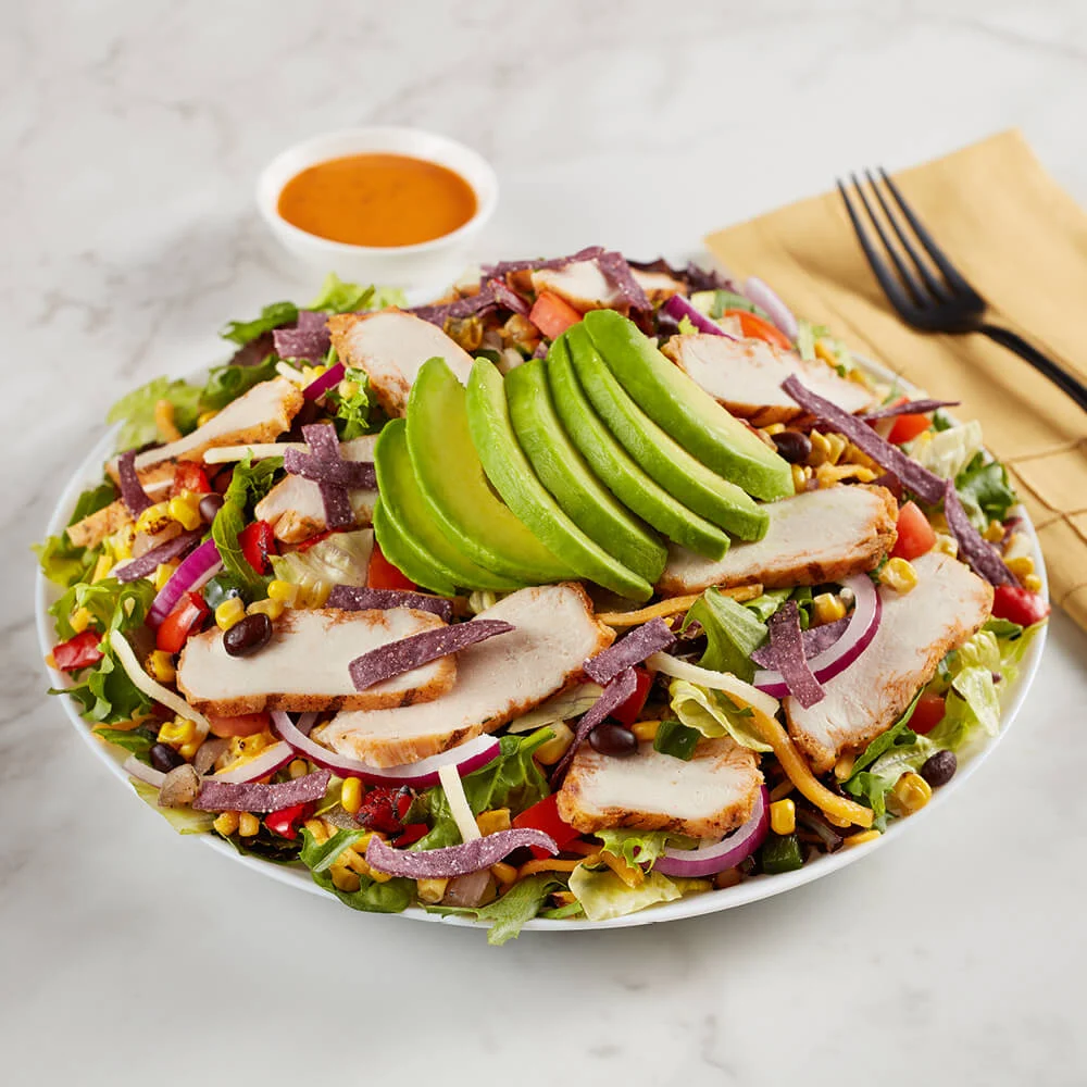 Southwest Chicken & Avocado Salad