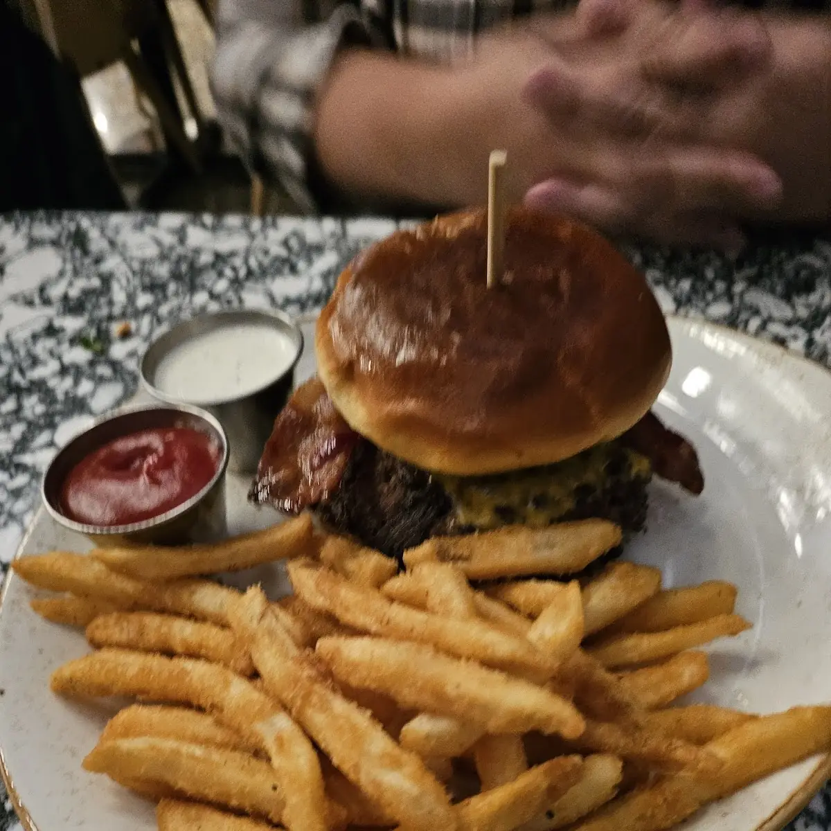 Double Bacon Burger