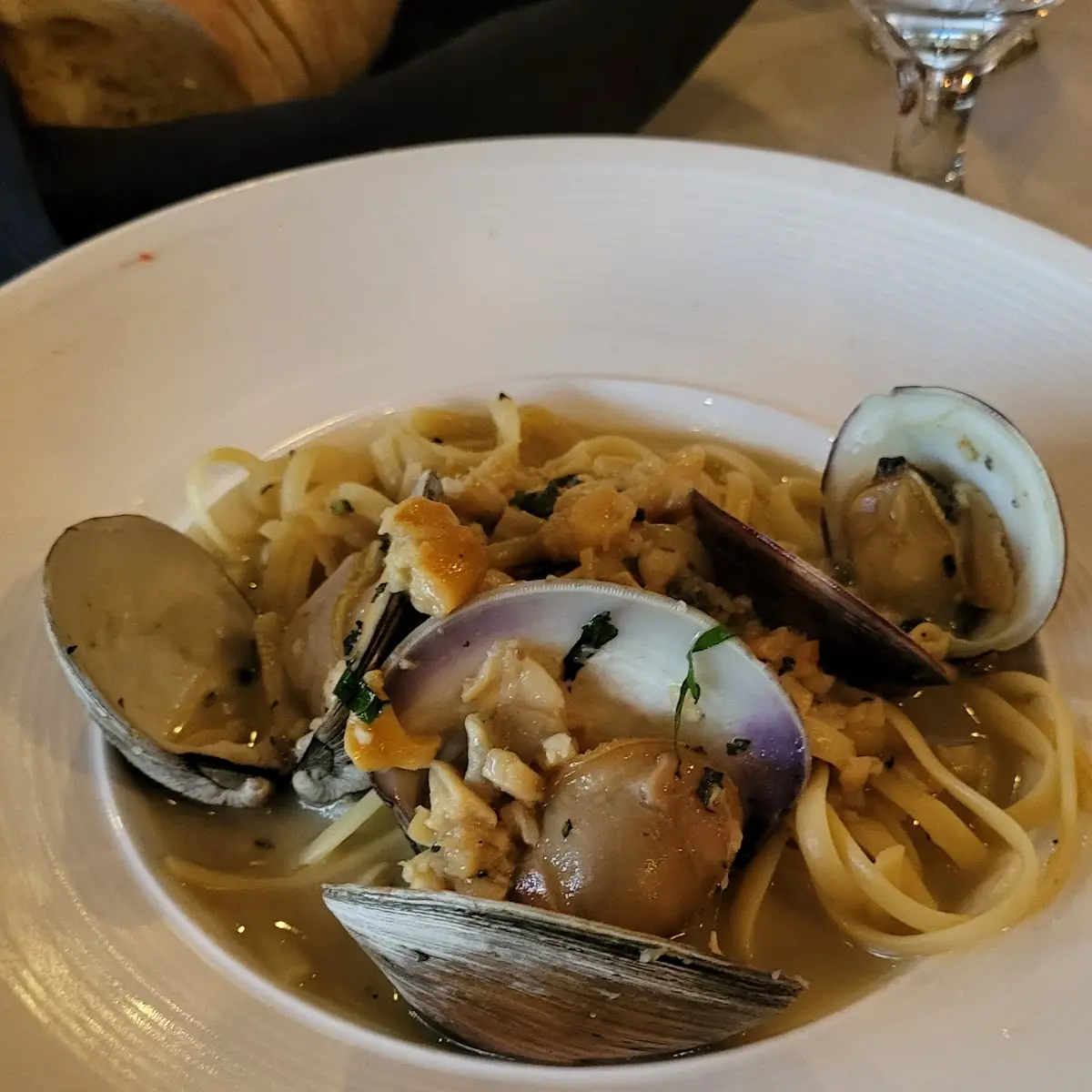 Linguini with Clam Sauce