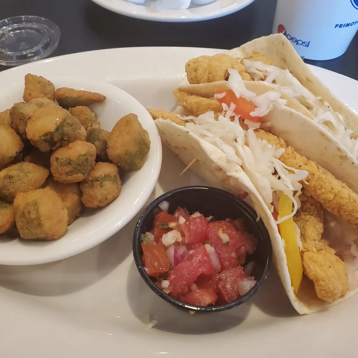 Catfish Tacos & Fried Okra