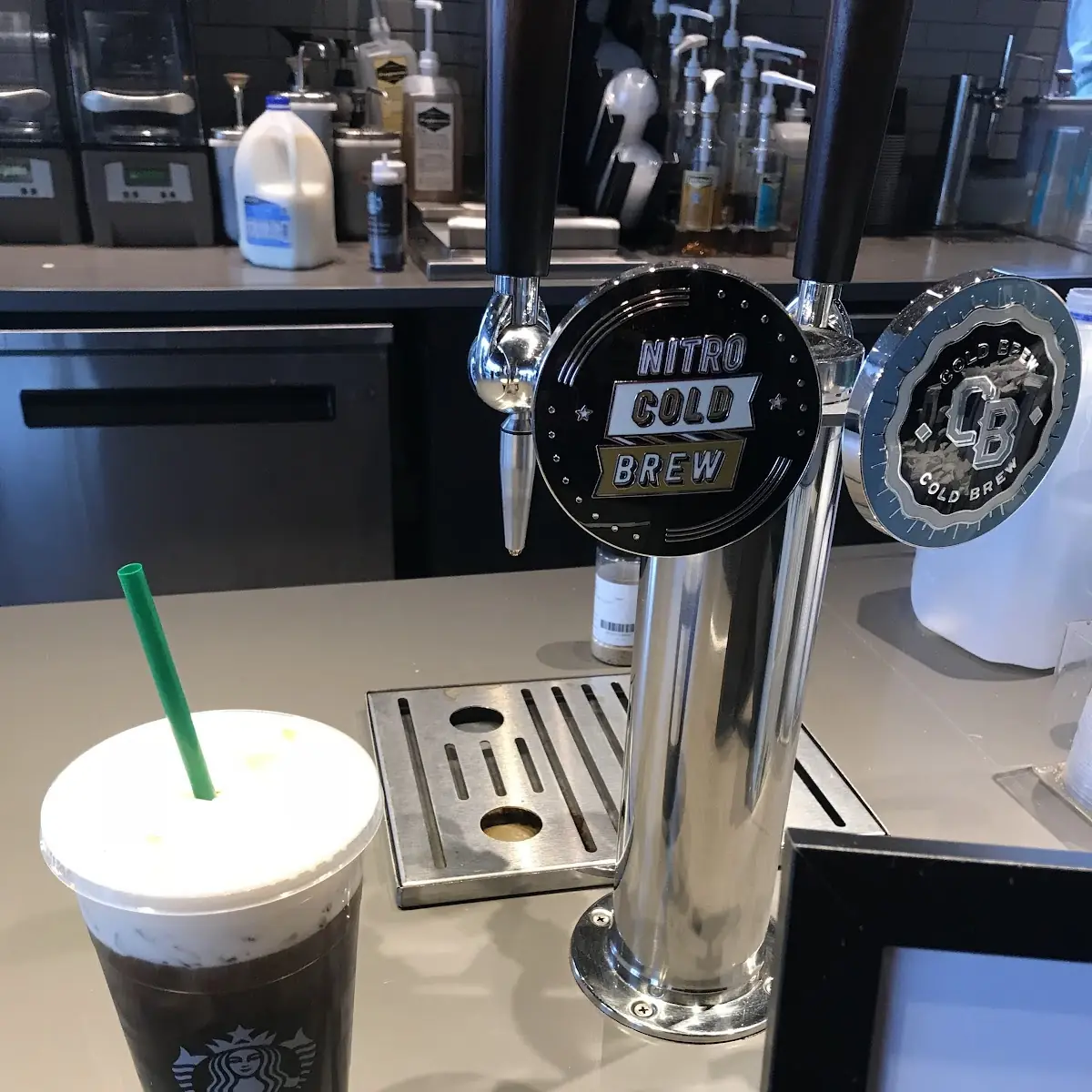 Nitro Brew with Sweet Cream