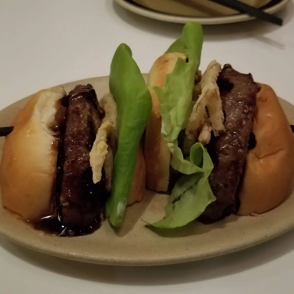 LBD Flat Patty Hawaiian-Style Burger