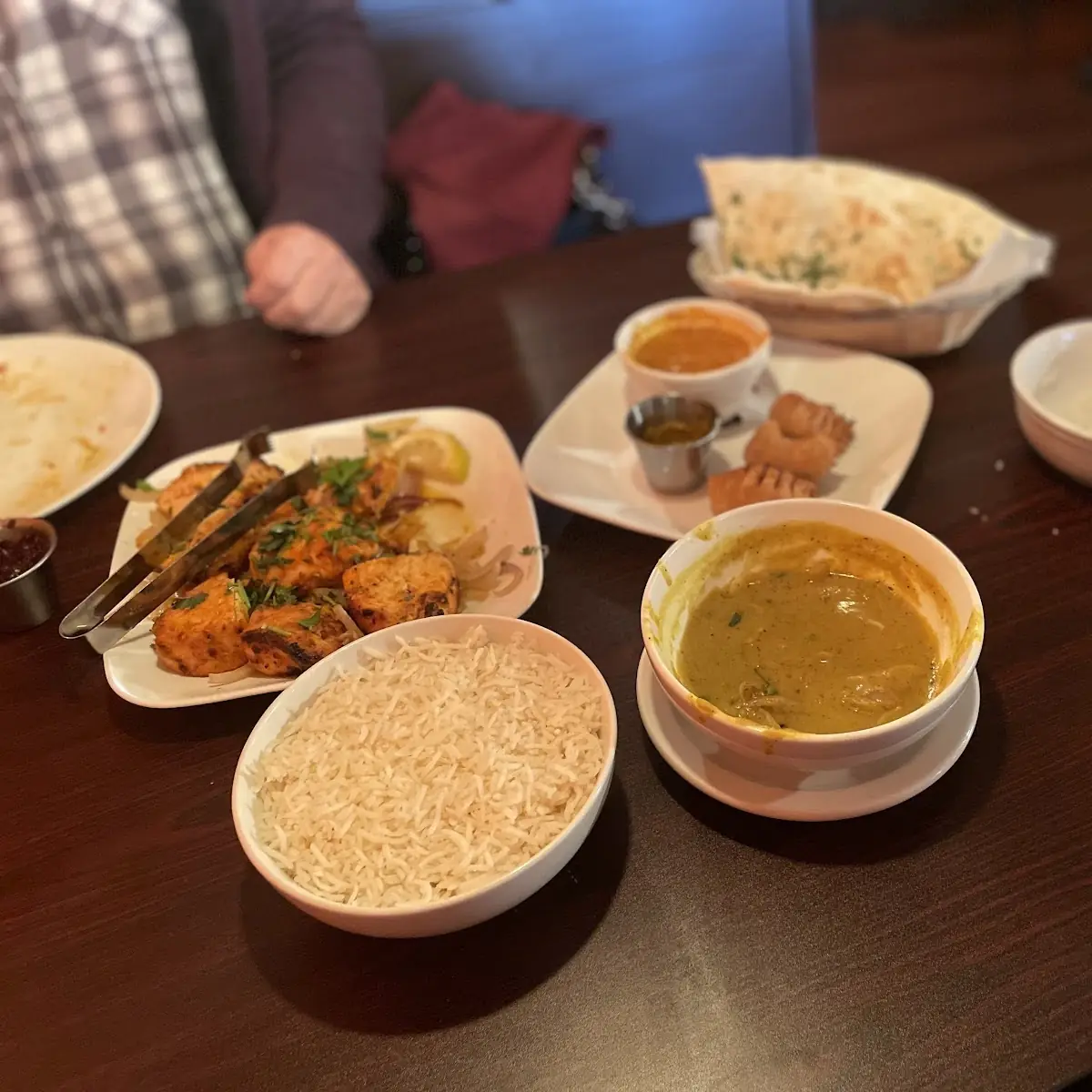 Butter Chicken Curry and Basmati Rice