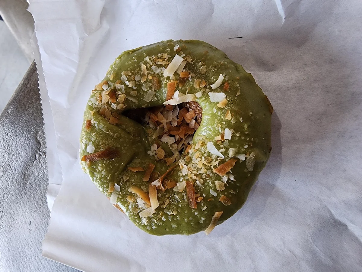 Matcha Coconut GF Donut