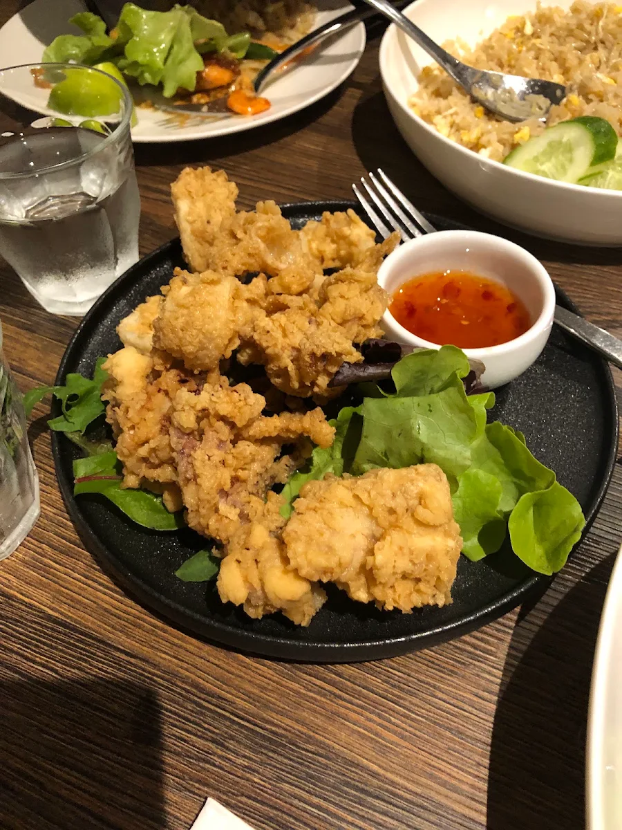 Fried Squid, Imm Thai Restaurant